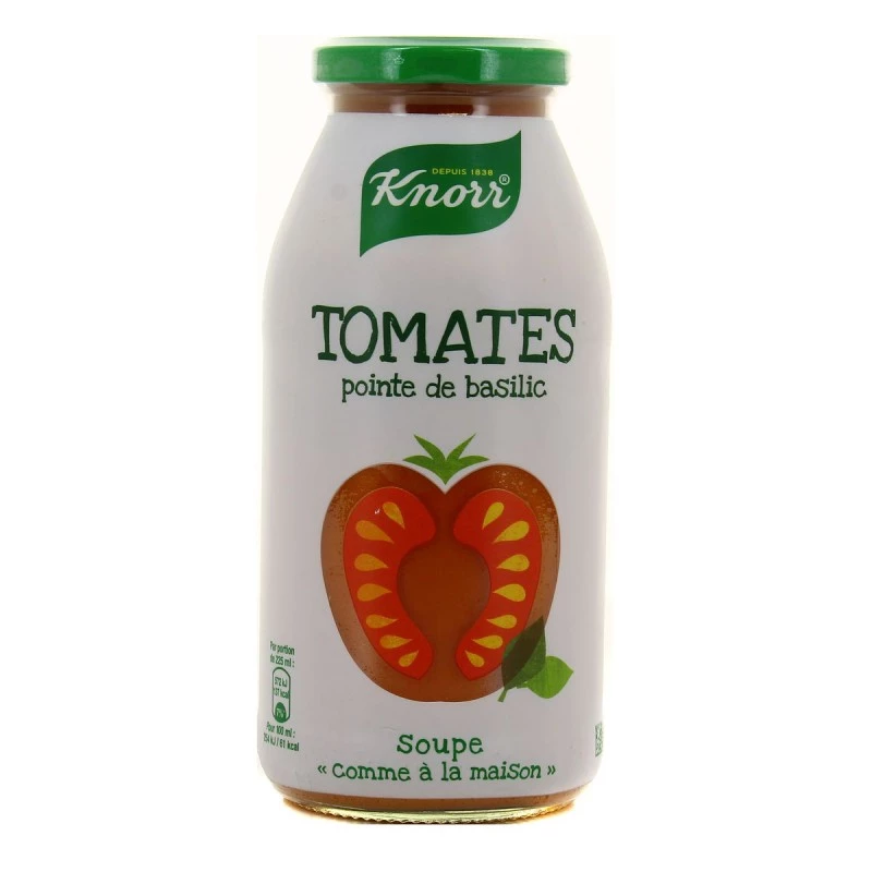Sopa Líquida de Tomate e Manjericão, 45 cl - KNORR
