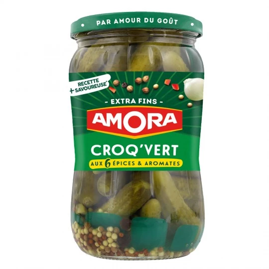 Axtra Fine 5 Spices & Herbs Pickles, 205g - AMORA