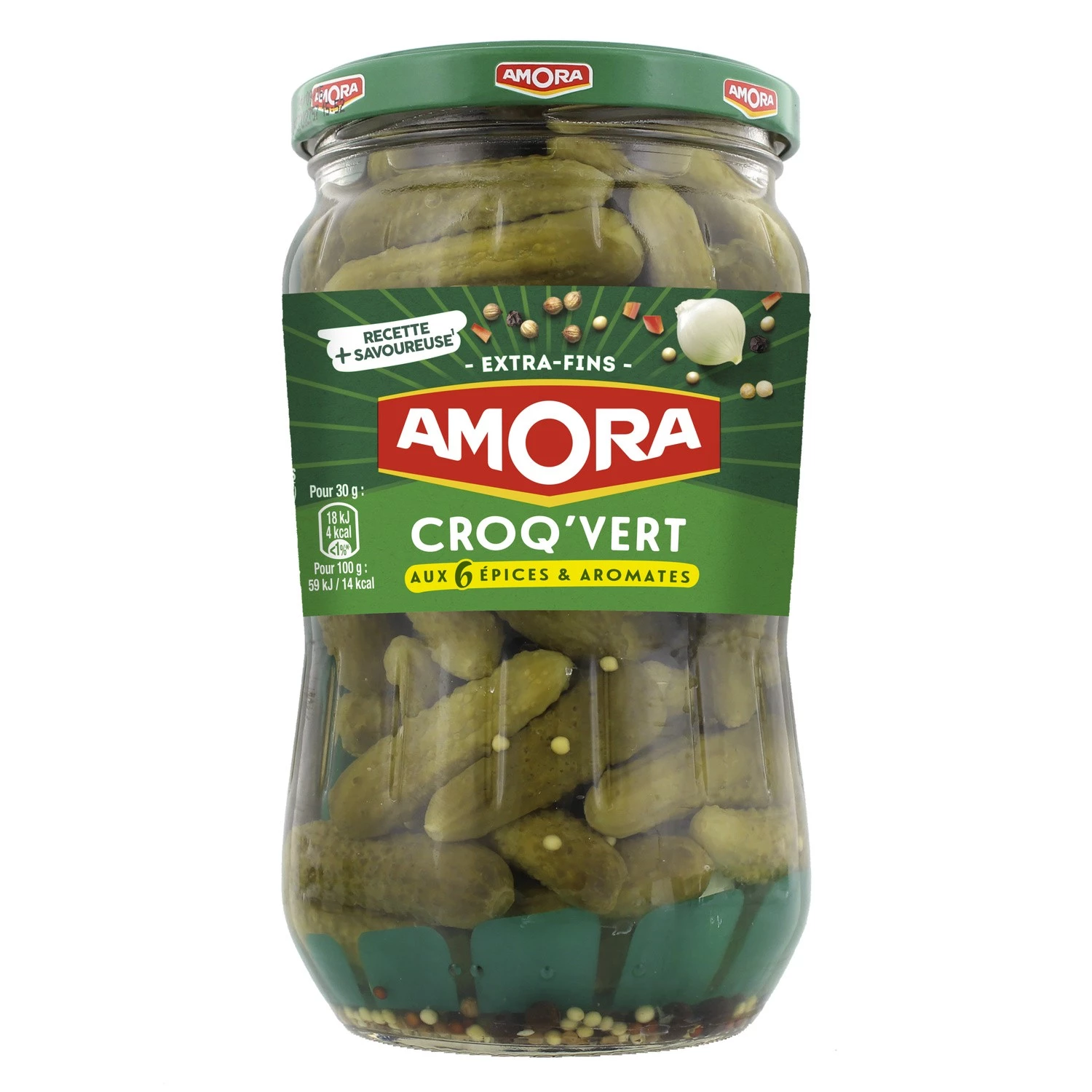 Extra Fine 5 Spices & Herbs Pickles, 540g - AMORA