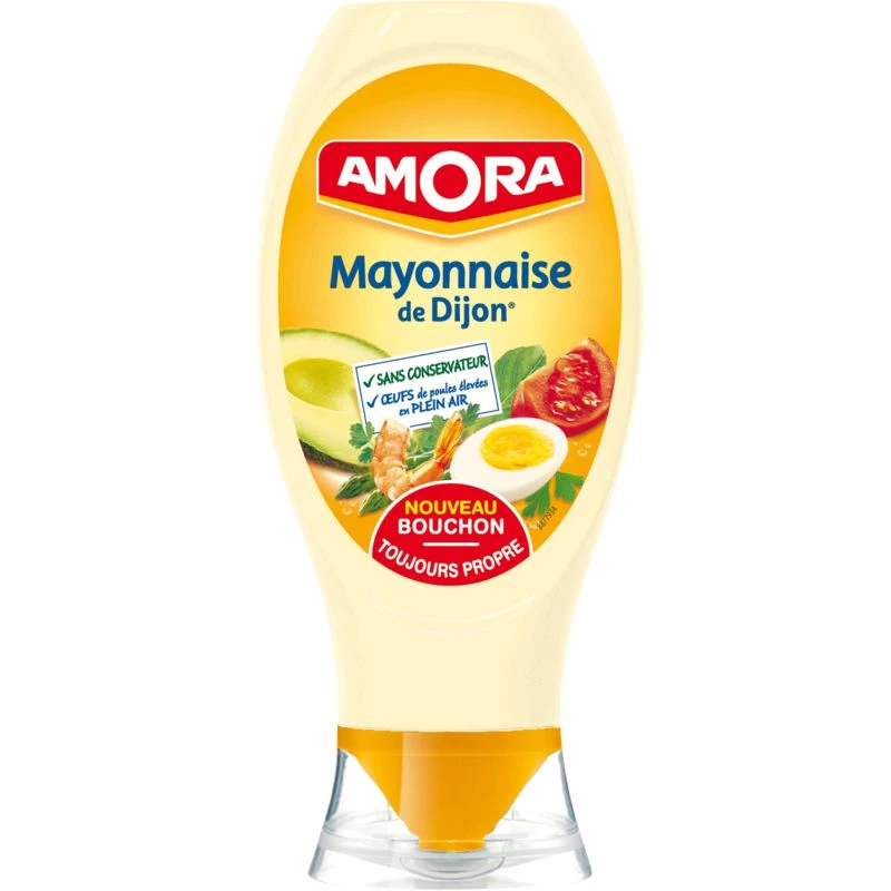 Dijon mayonnaise, 415g - AMORA