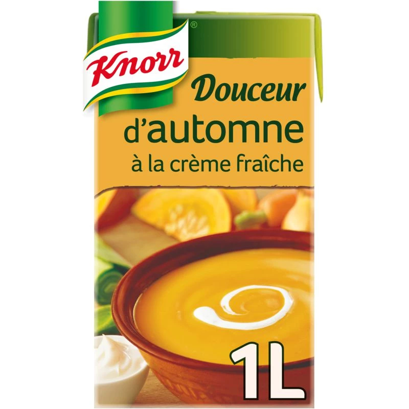Soupe Douceur d'Automne à La Crème Fraîche, 1l - KNORR