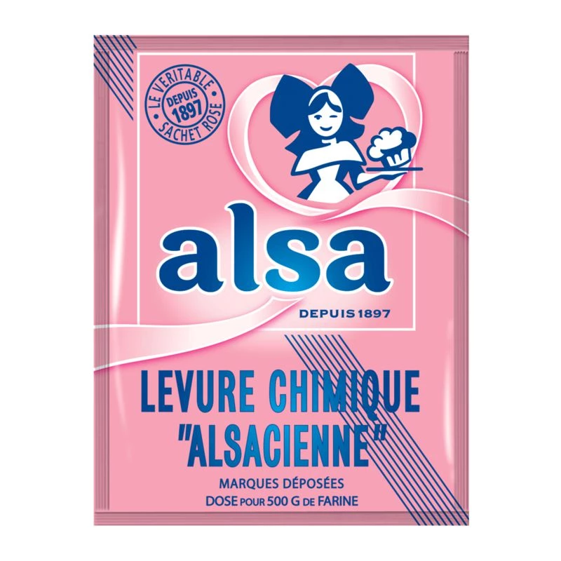 Levure Chimique Alsacienne  88g - ALSA