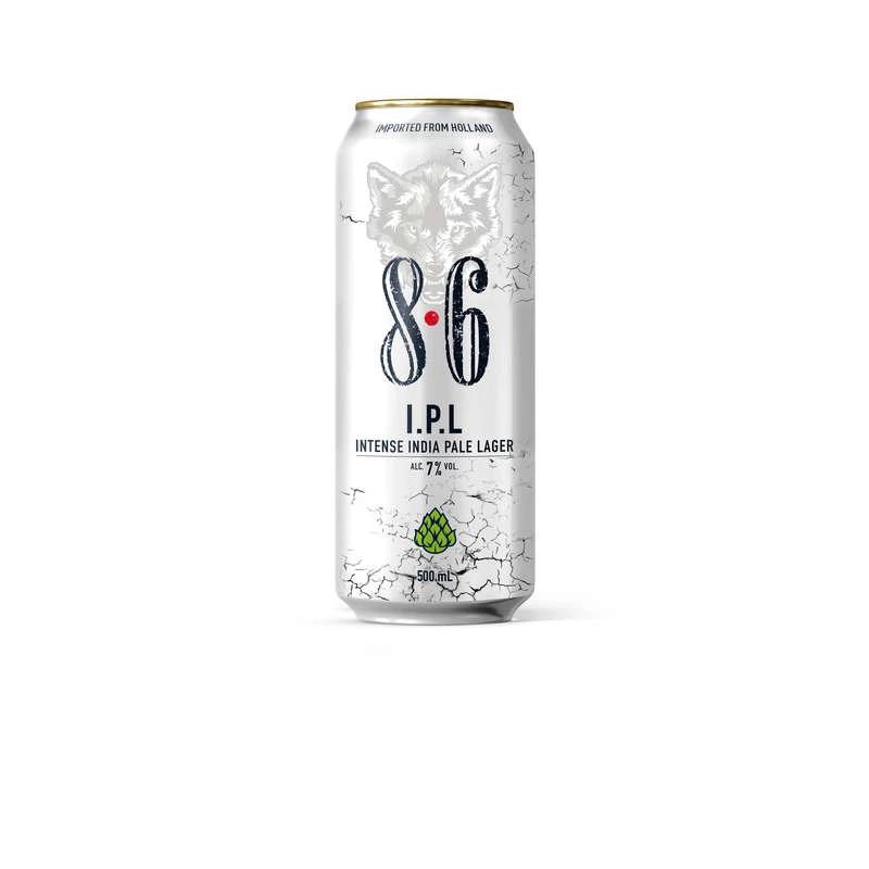 Bia đậm India Pale Lager, 7°, 50cl - 8.6
