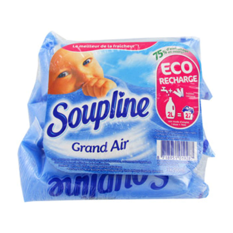 Lot De 4 Voiles Adoucissants Soupline Grand Air - Pour Sèche-linge - Neuf