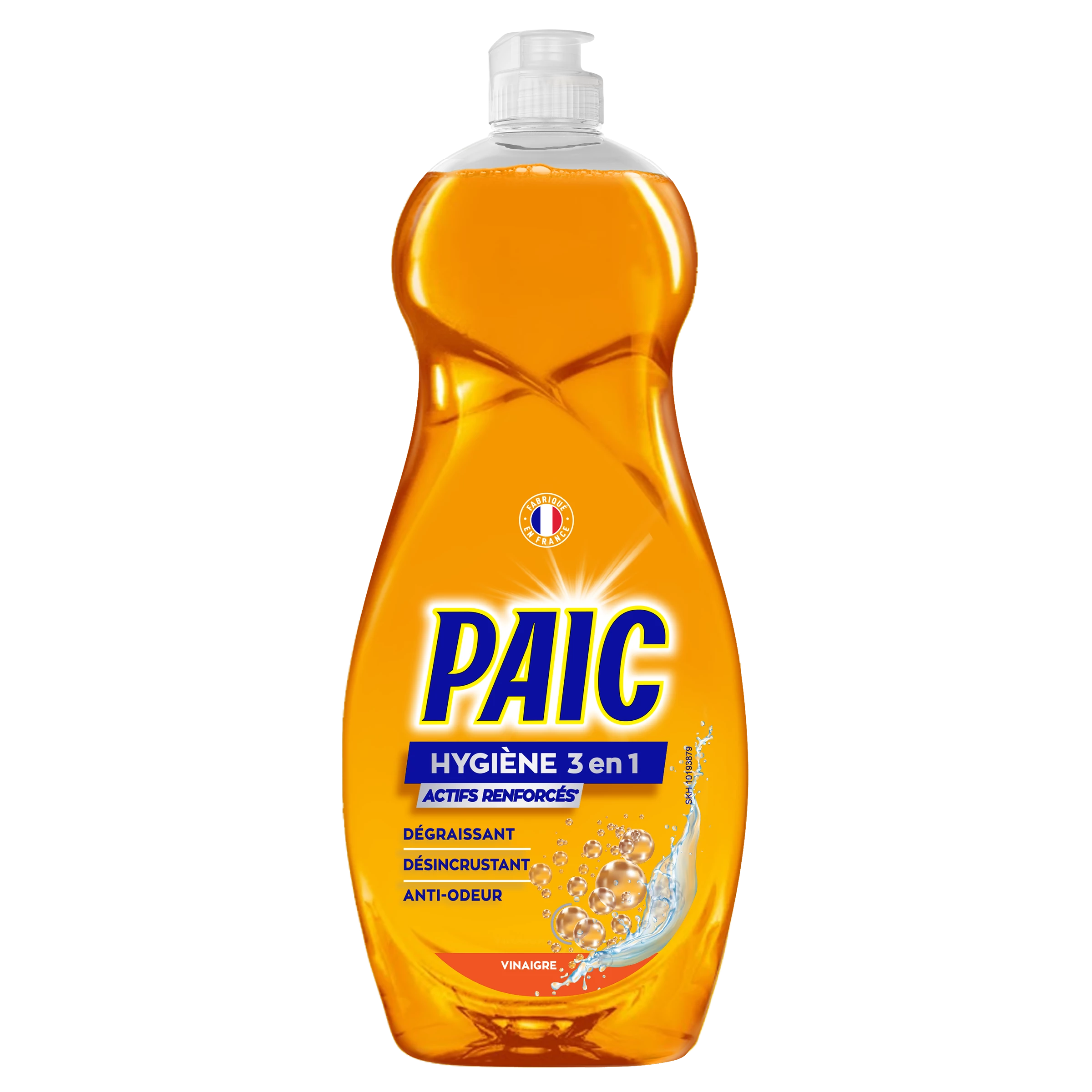 Hygiene dishwashing liquid 3in1 vinegar - PAIC