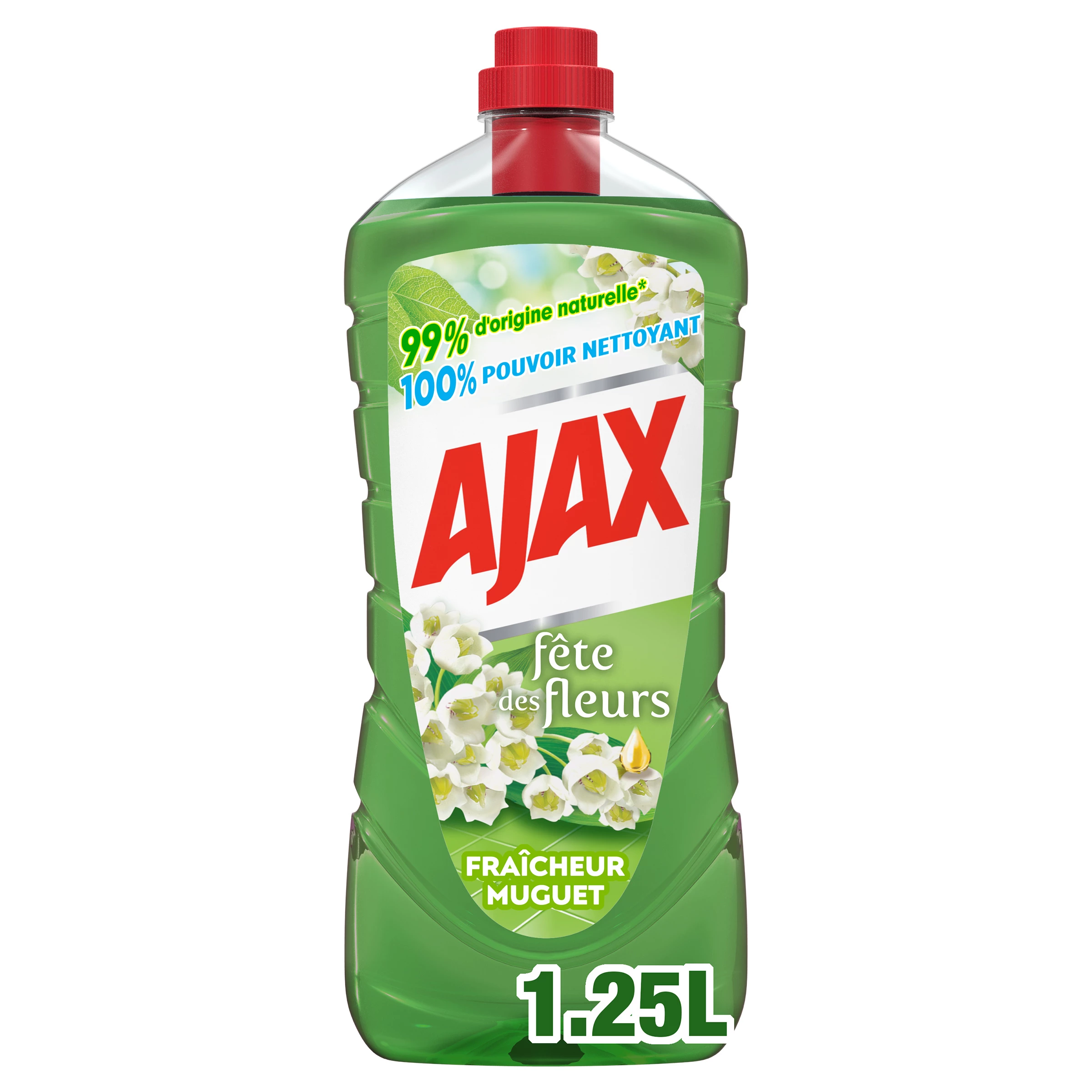Lily of the Valley Freshness Household Floor & Multi-Purpose Cleaner - AJAX