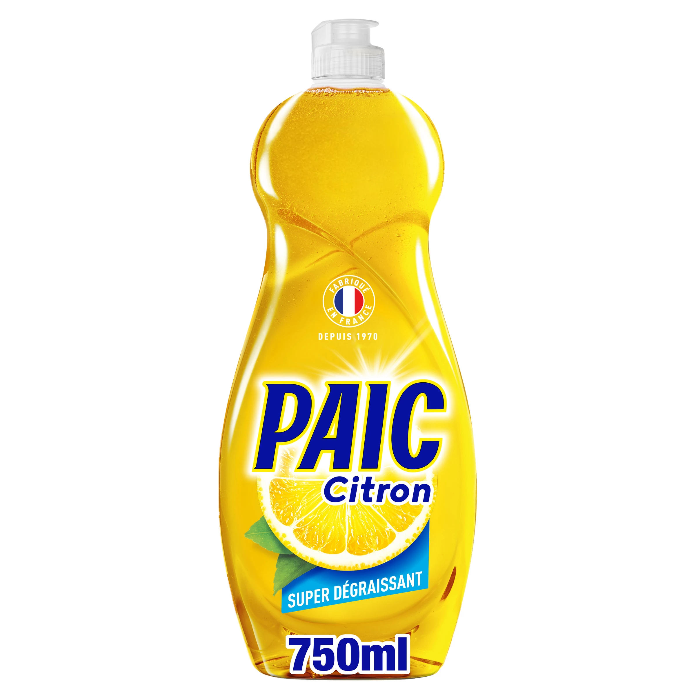 Liquide vaiselle Paic Citron 750ml - PAIC