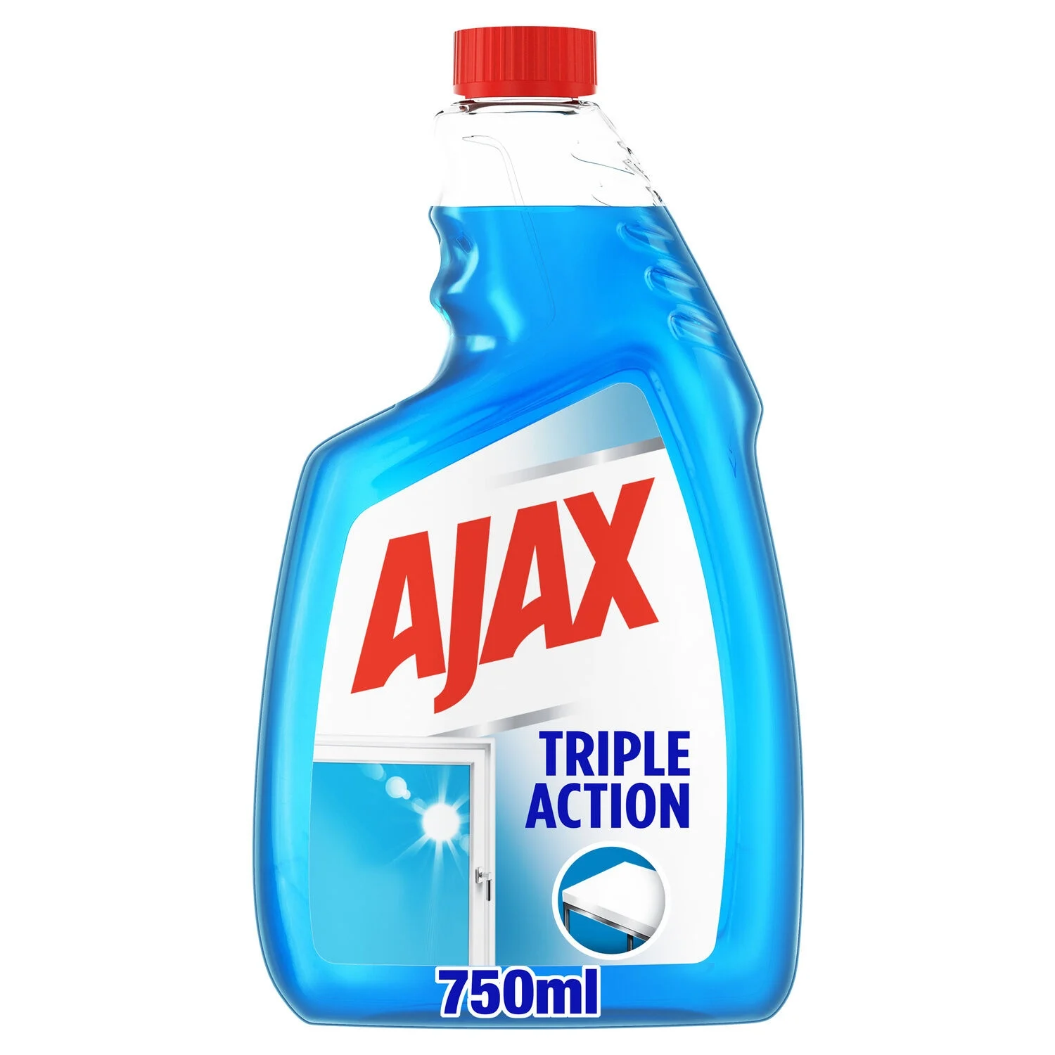 Ajax Spray Rech Vitres 750ml