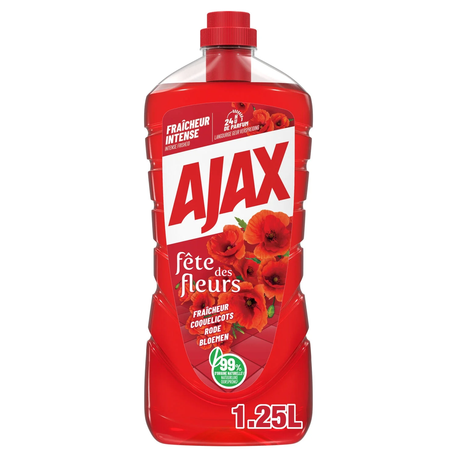 1 25l Ajax Air Fresh coquelico