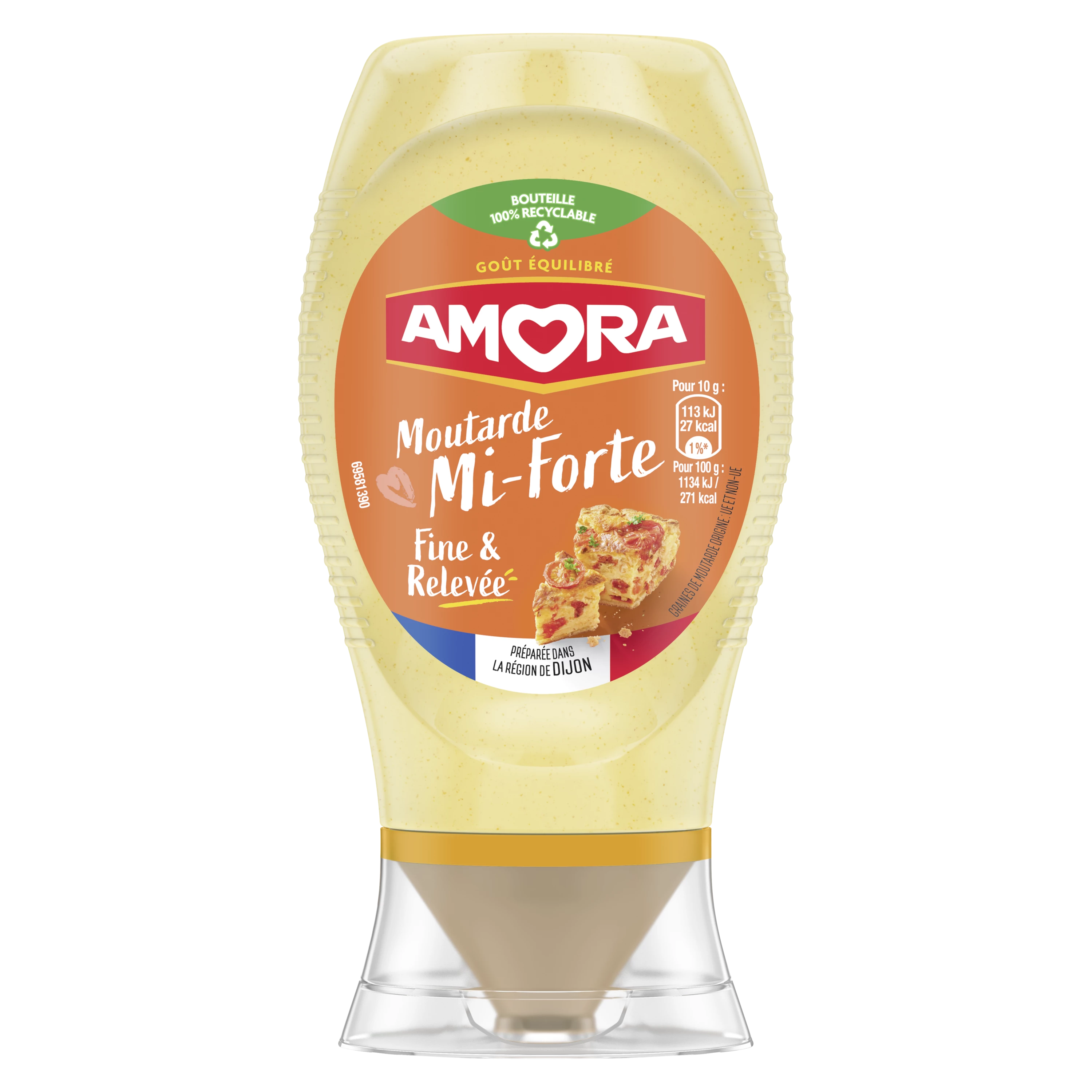 MiForte mustard, 260g - AMORA