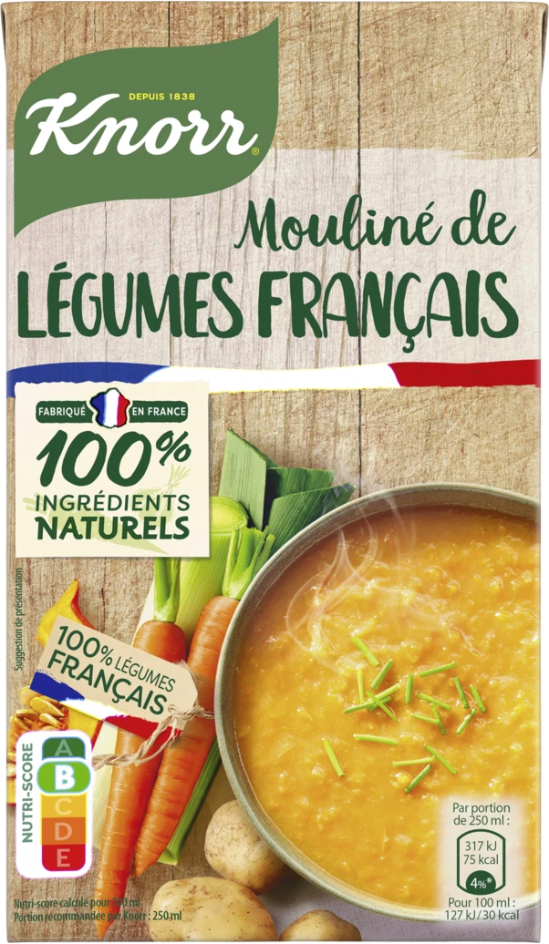 Sopa Líquida de Legumes Mouliné, 1l - KNORR