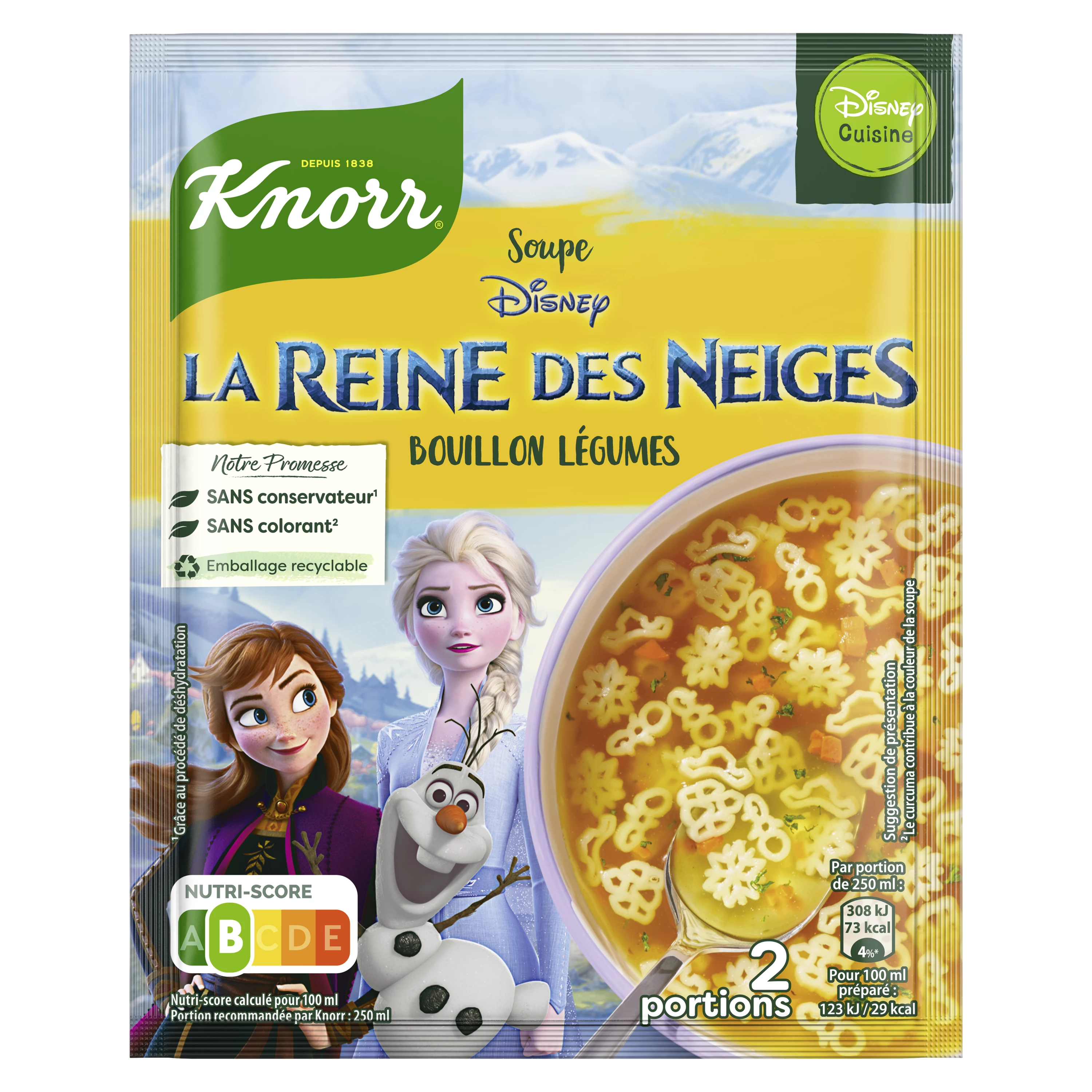 Frozen Dehydrated Soup, 40g -  KNORR