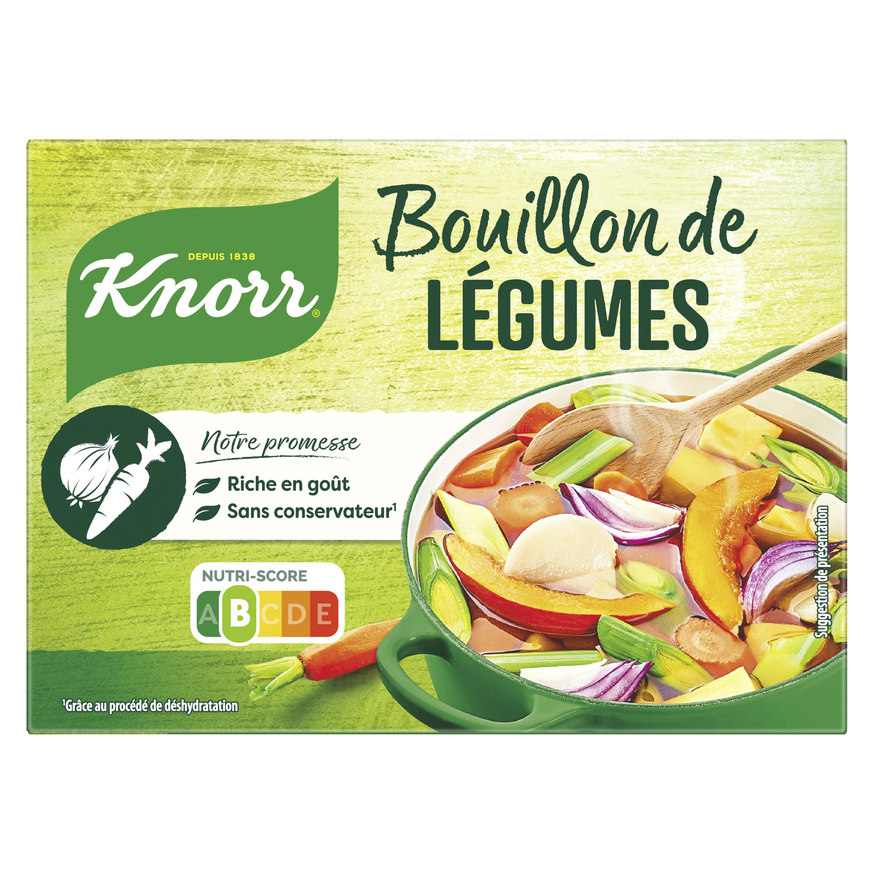 Dehydrated Vegetable Broth, Flavored, 15X150g -  KNORR
