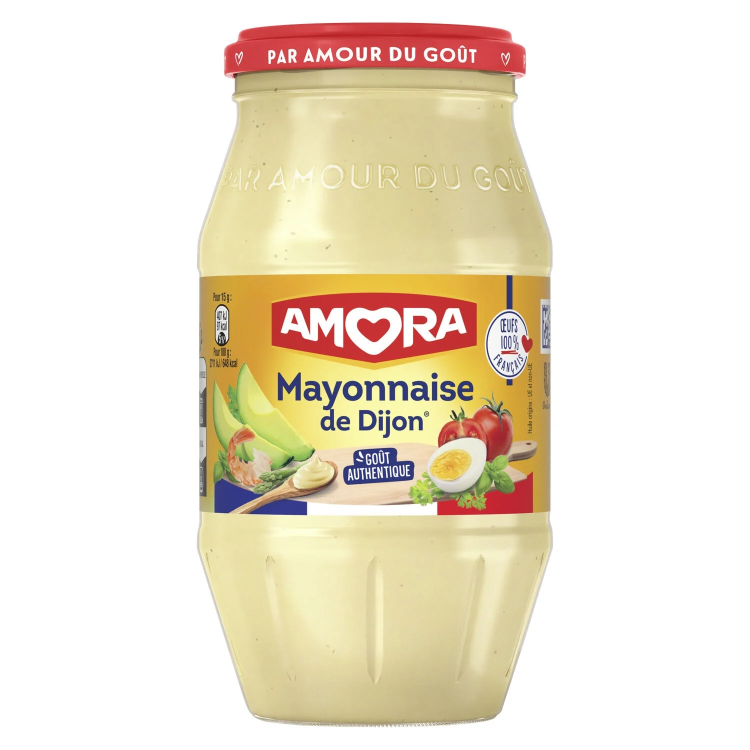 Amora Mayo Dijon Bocal 385g