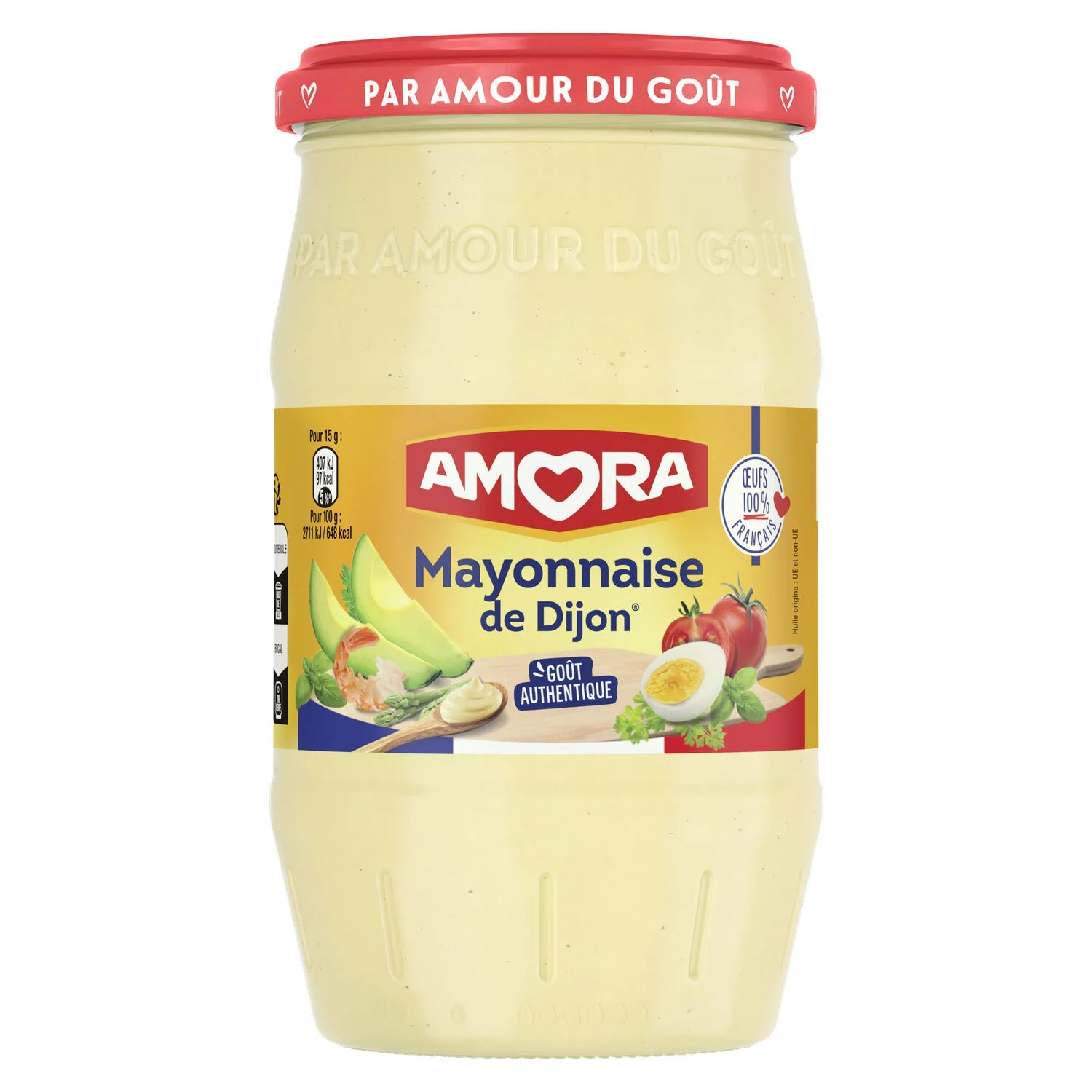 Amora Mayo Dijon Bocal 605g