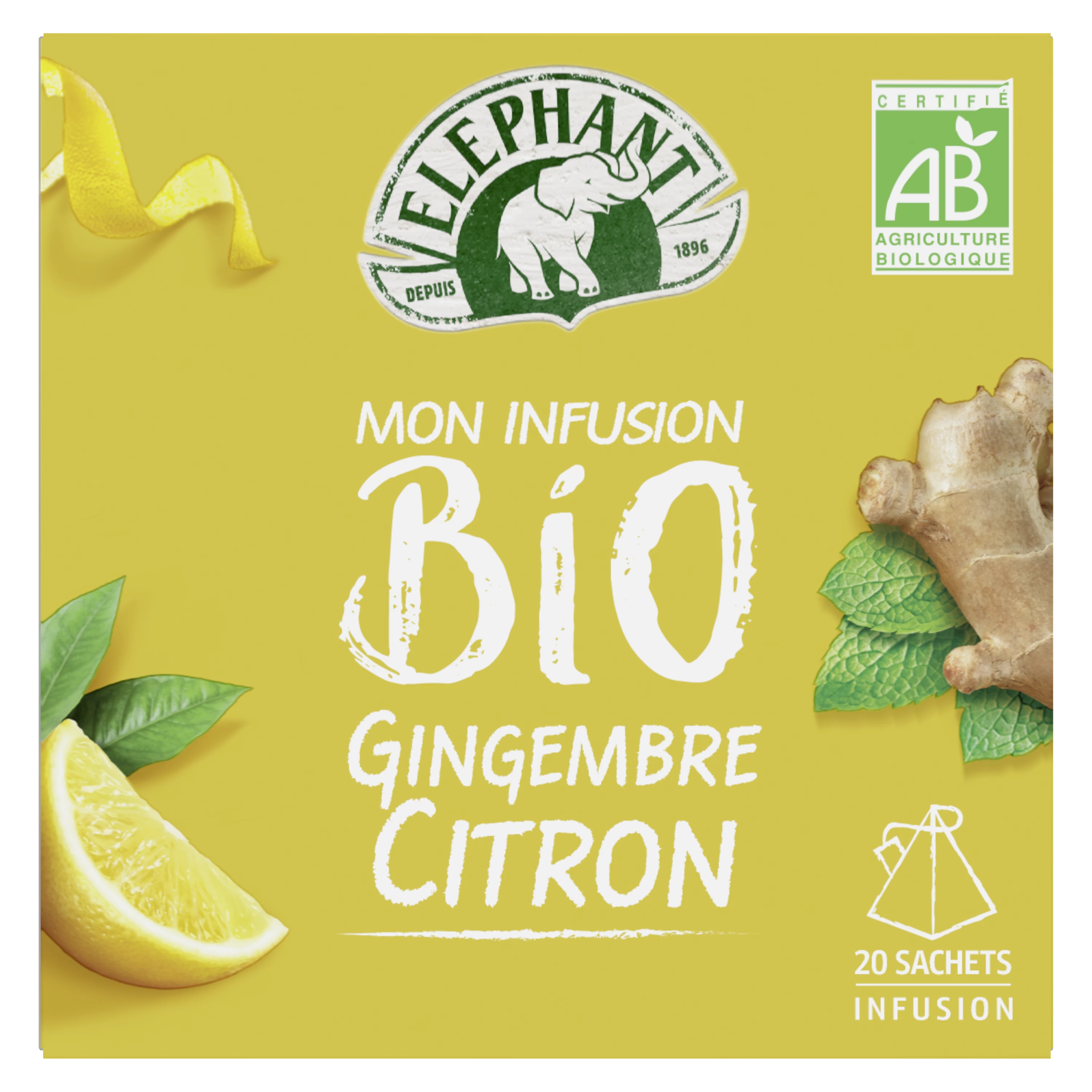 Elefante Bio Ging Citron 20p 3