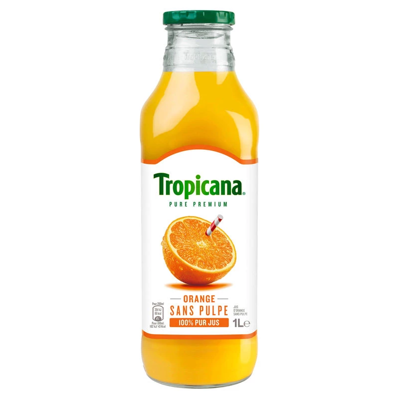Tropicana Orange Ss/Green Pulp
