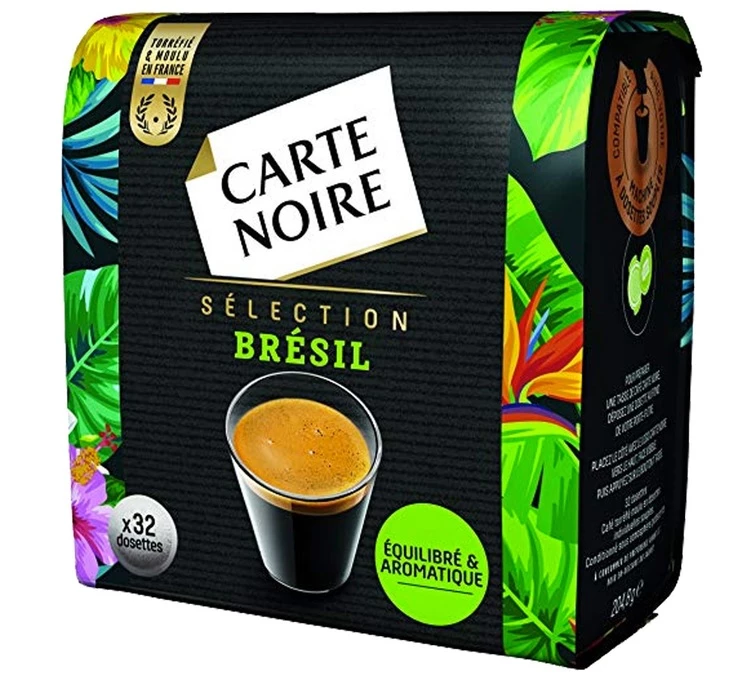 Café selection Brésil x32 dosettes 205g - CARTE NOIRE