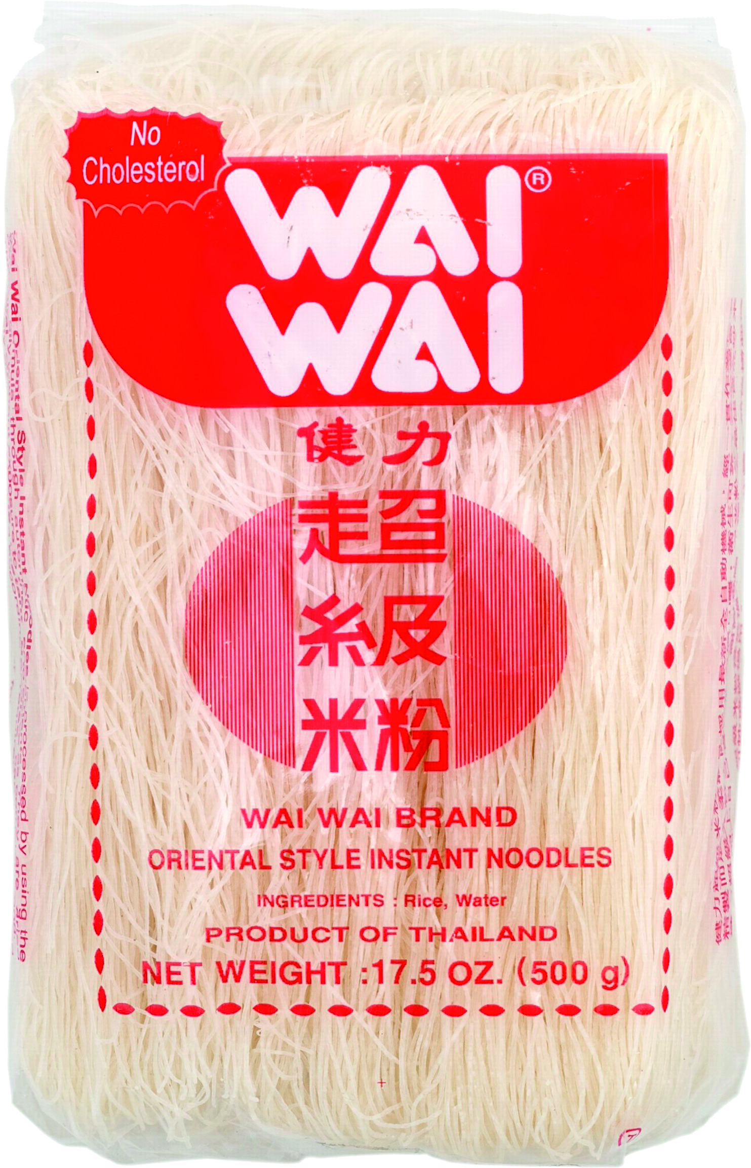 Rice Vermicelli 24 X 500 Gr - Wai Wai Thailand