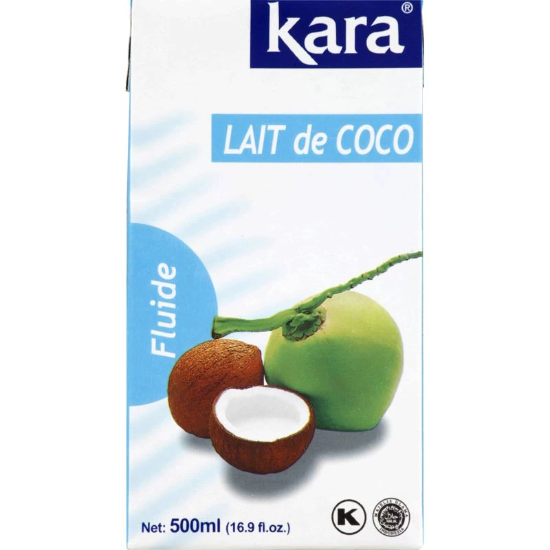 Fluid coconut milk 500ml - KARA