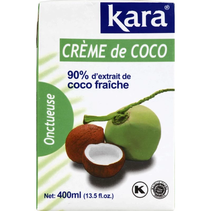 Crème de coco onctueuse 400ml - KARA