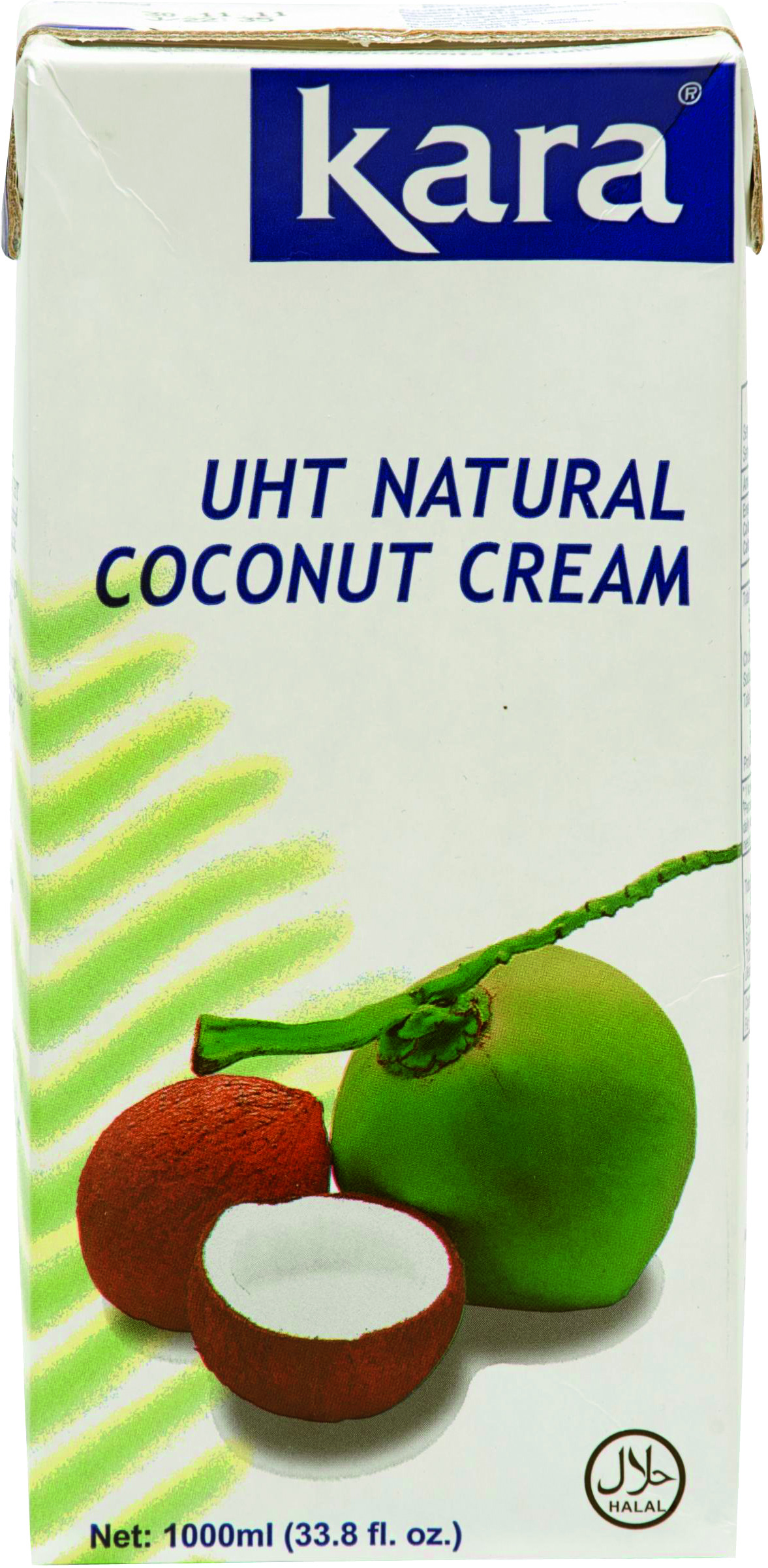 Coconut Cream 24% Matt. Grass. 12 X 1 Ltr - KARA