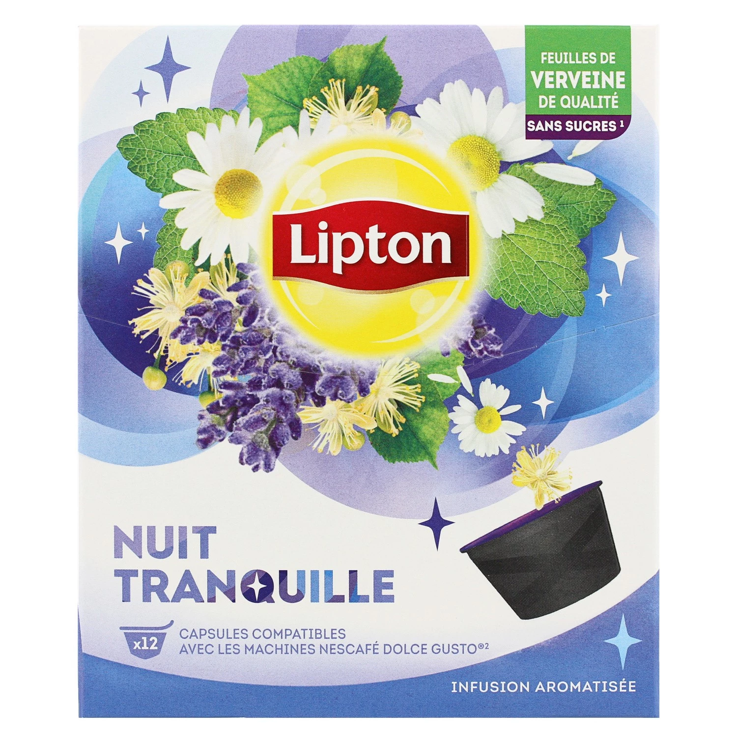Infusion nuit tranquille x12 24g - LIPTON