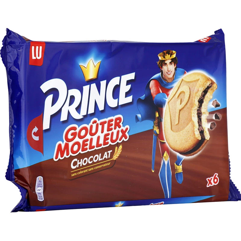 Prince Moelleux Chocolat 180g - Lu