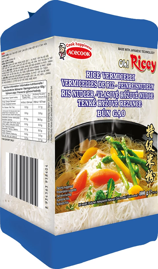 Gold Rice Vermicelli 18 X 400 Gr - Acecook
