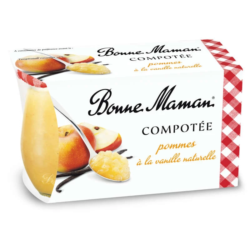 Bm Compotee Pomme Vanille 2x13