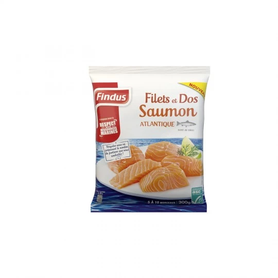 Filets et dos saumon 300g - FINDUS