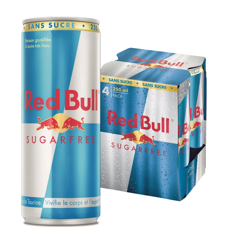 Bte 4x25cl Red Bull S Сукре