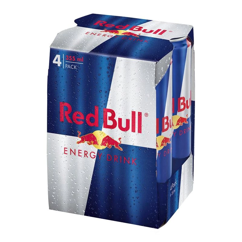 Энергетический напиток 4х355мл - RED BULL