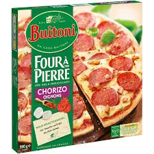 Pizza chorizo oignons 390g - BUITONI