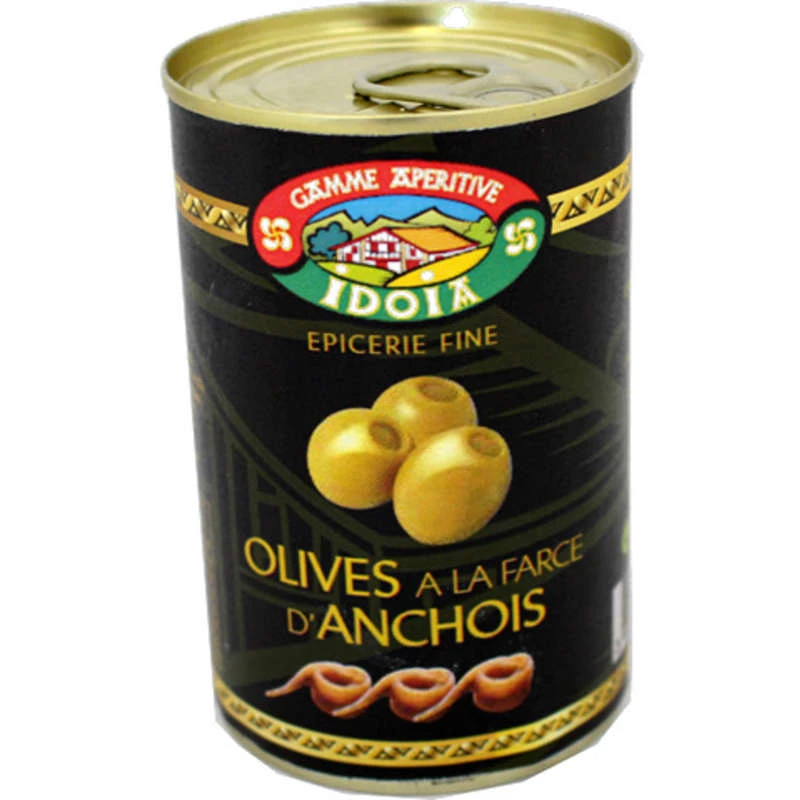 Olives a la farce d'anchois 120g - IDOIA