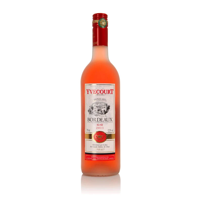 Vin Rosé Bordeaux, 75cl - YVECOURT