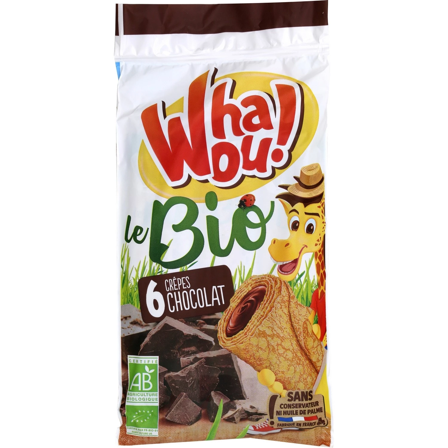 Whaou Crepe Choco Bio 192g