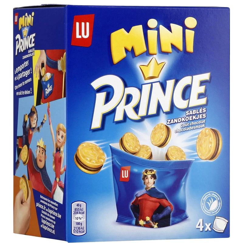 Prince Lu - Biscuits goût chocolat x2 - Supermarchés Match