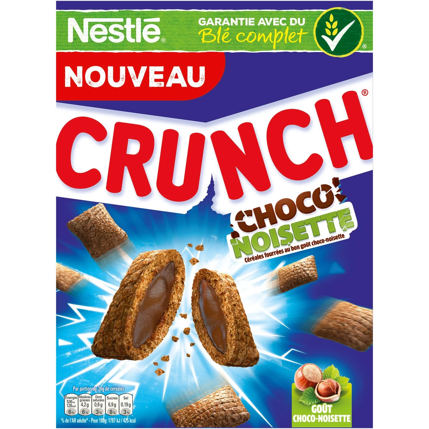 Céréales choco-noisette 400g - CRUNCH