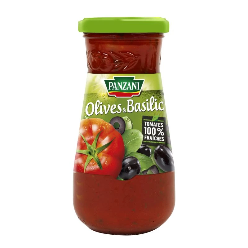 OliveO & Basil Sauce; 400g - PANZANI