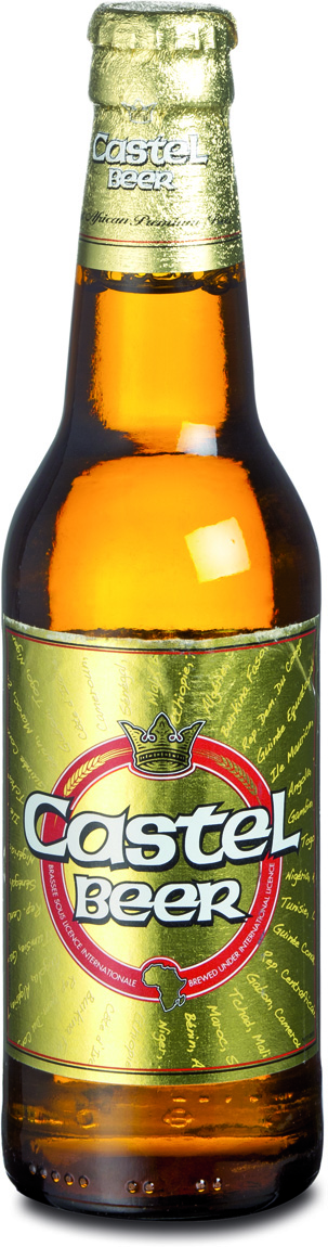 زجاجة بيرة بيرة كاستيل 52% (24 × 33 سل) - CASTEL BEER