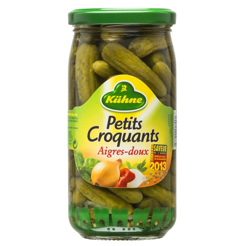 Small Sweet and Sour Pickles, 185g -  KÜHNE