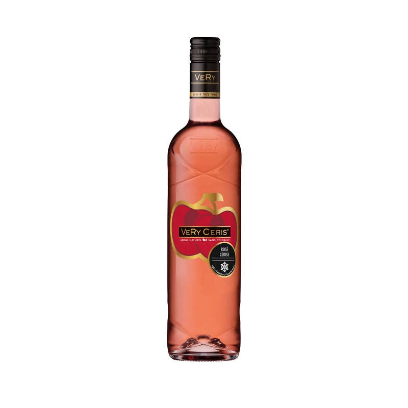 Vin Rosé Aromatisé à la Cerise, 10°, 75cl - VERY