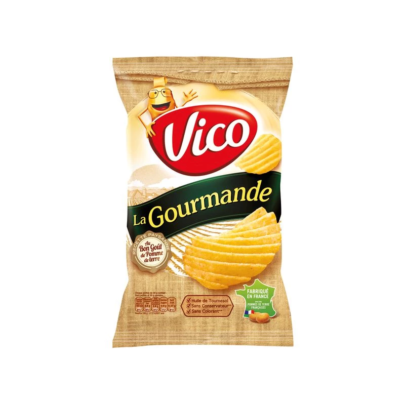 美食薯片, 120g - VICO