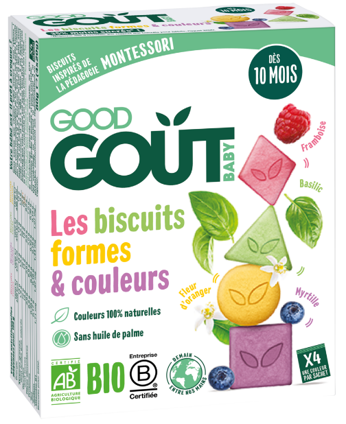 Les biscuits formes & couleurs - Good Goût