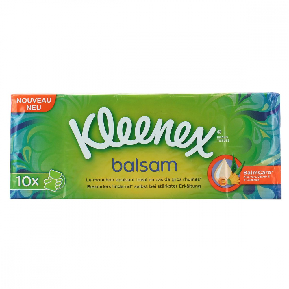 Kleenex Balsam Etuis X10