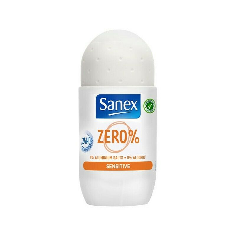 Шариковый дезодорант Zero % Sensible 50 мл - SANEX