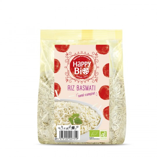 Riz basmati complet bio 500g - Auchan Bio - 0.5 kg
