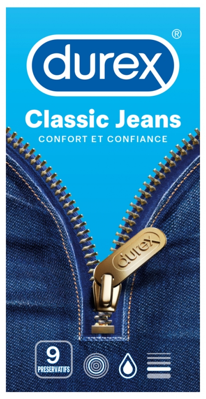 Durex Clas Jeans Preservatifs