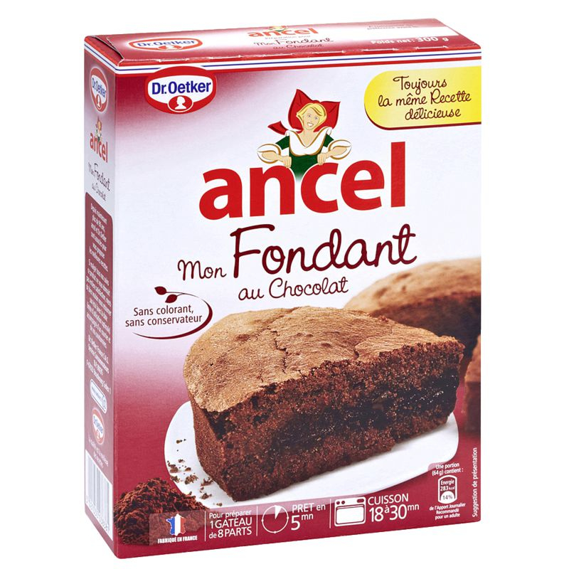 Grossiste Preparation Gateau Fondant Au Chocolat 300g Ancel